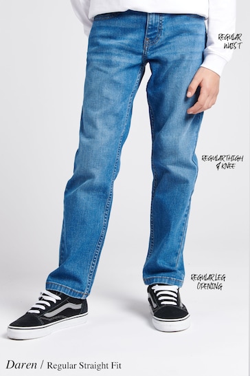 Lee Boys Daren Straight Fit Jeans
