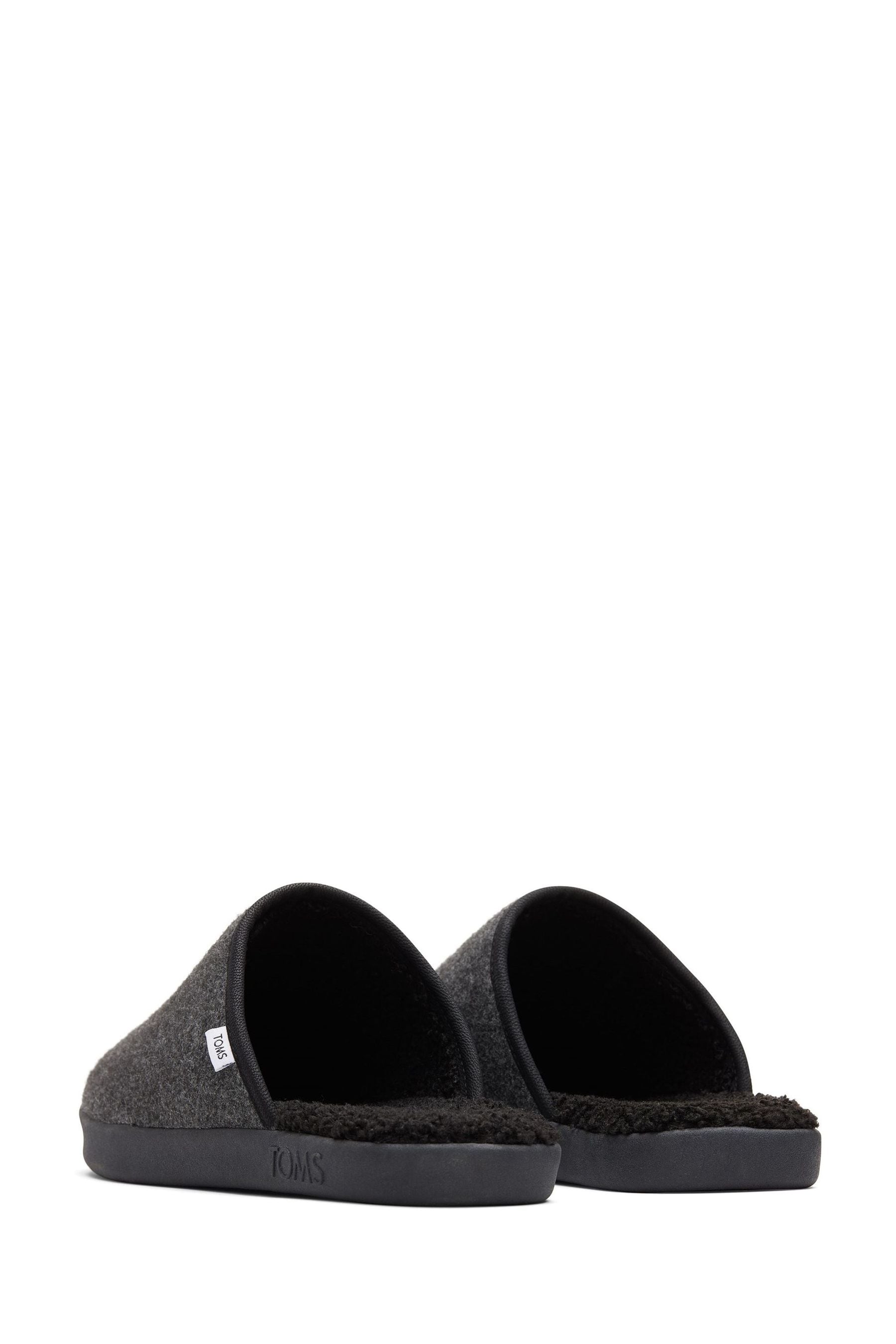 Next black best sale slippers