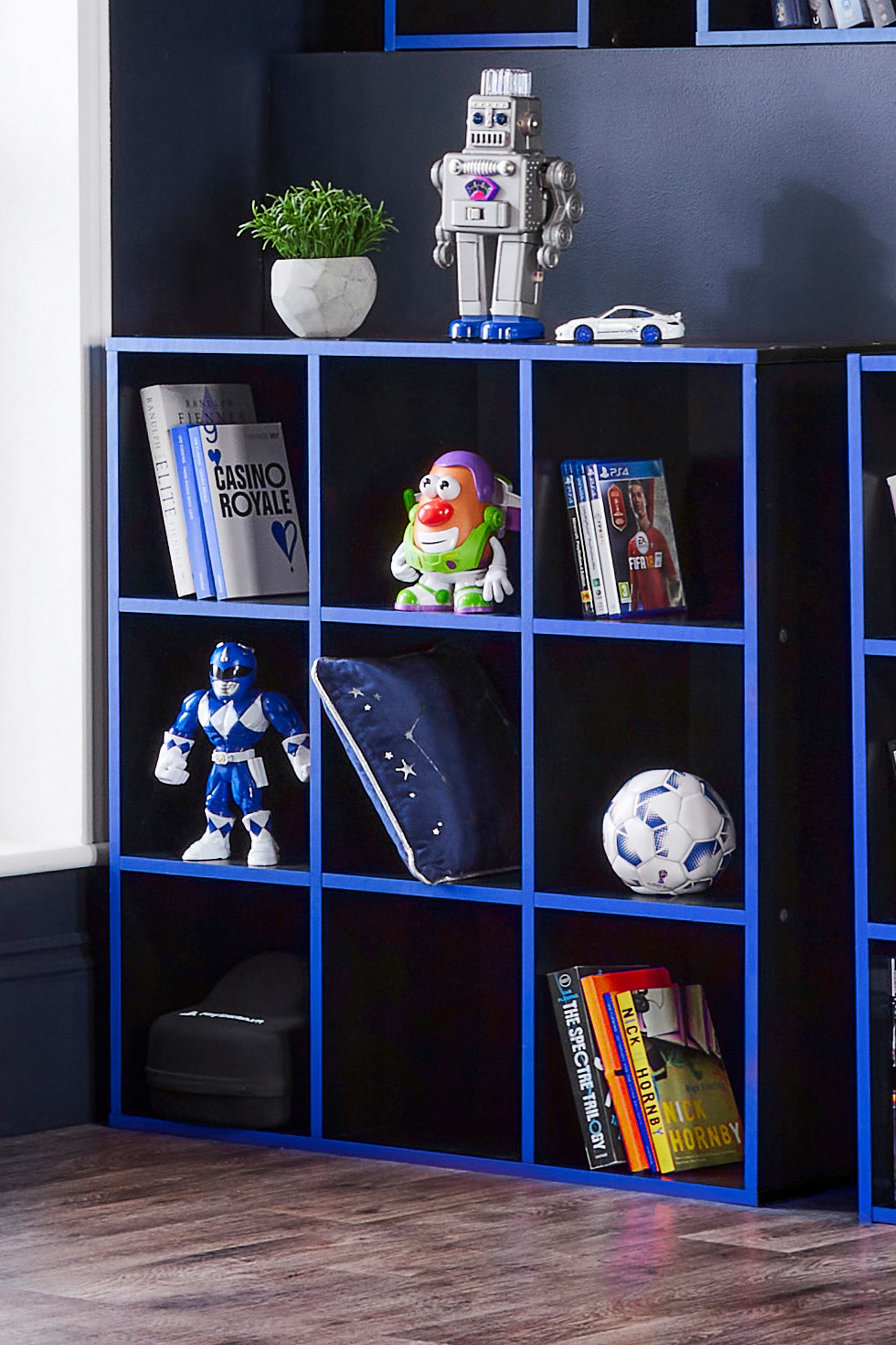 Black 9 cube storage hot sale unit