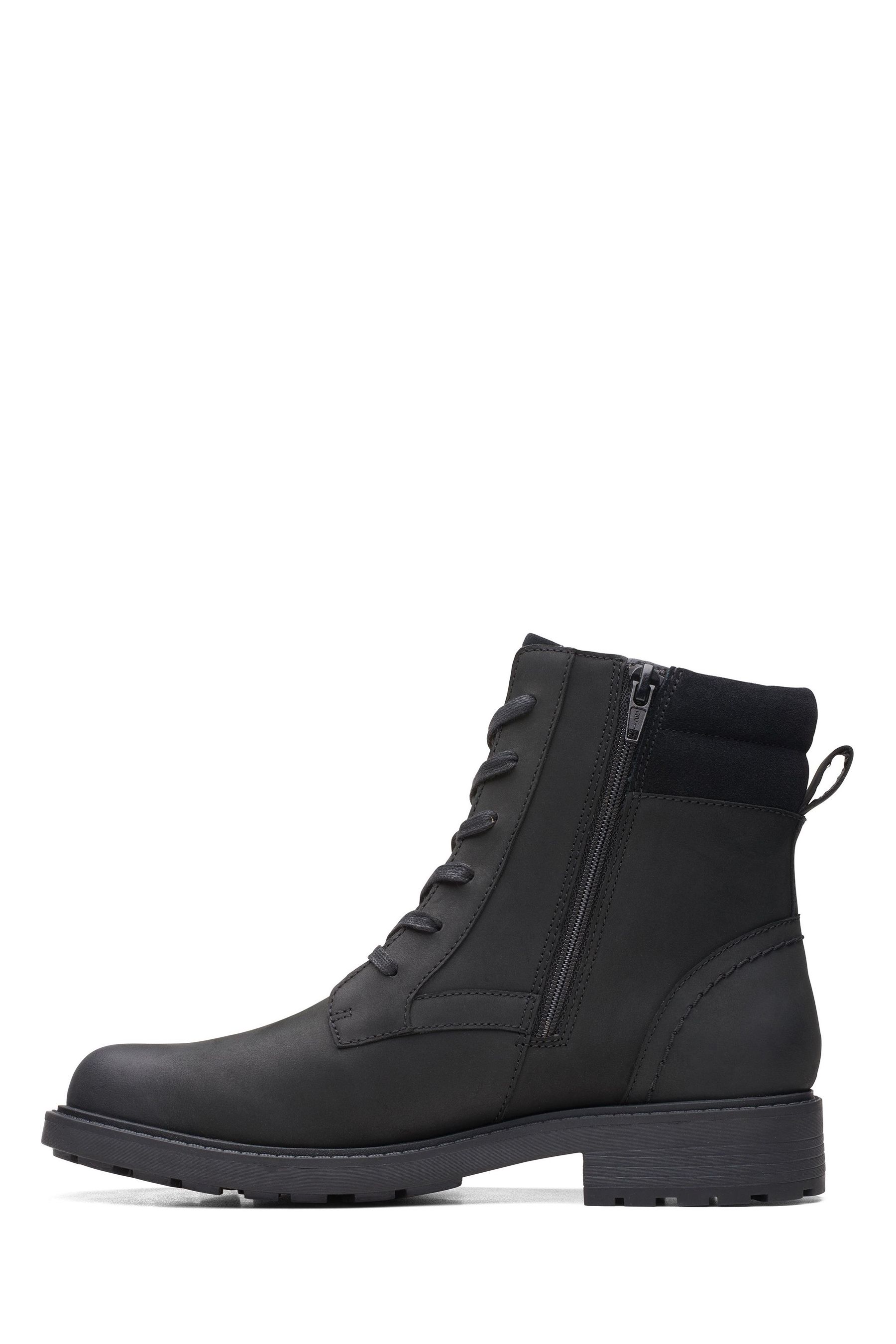 Buy Clarks Black Leather Orinoco Spice Boots from the Next UK