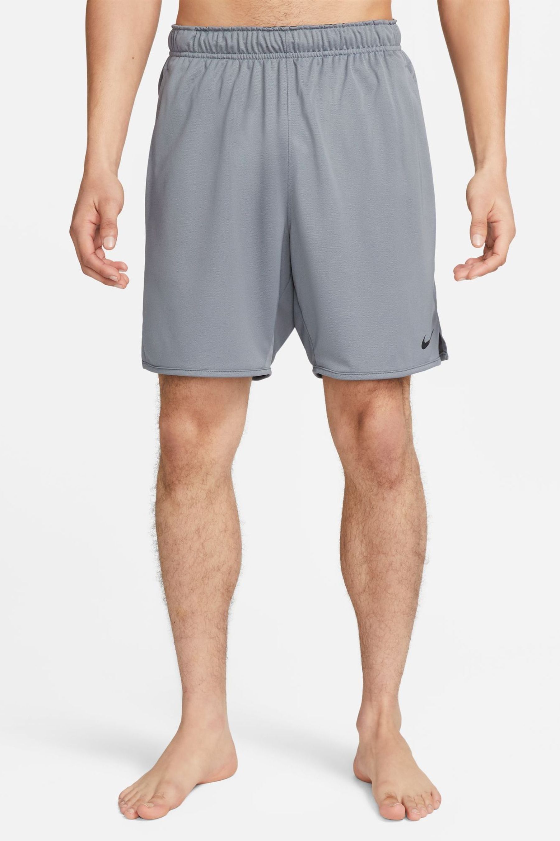 Nike Grey Dri FIT Totality 7 Inch Knit Training Shorts