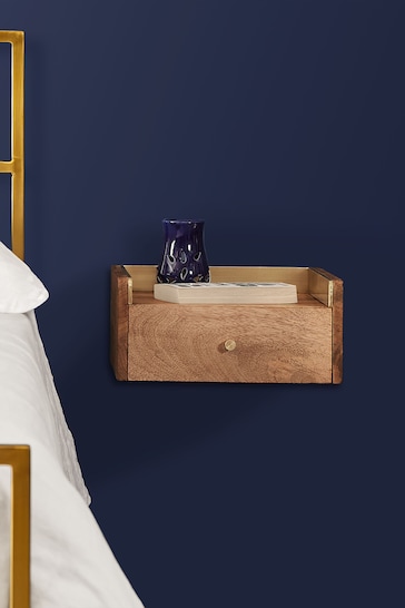 Swoon Natural Fresco Bedside Table