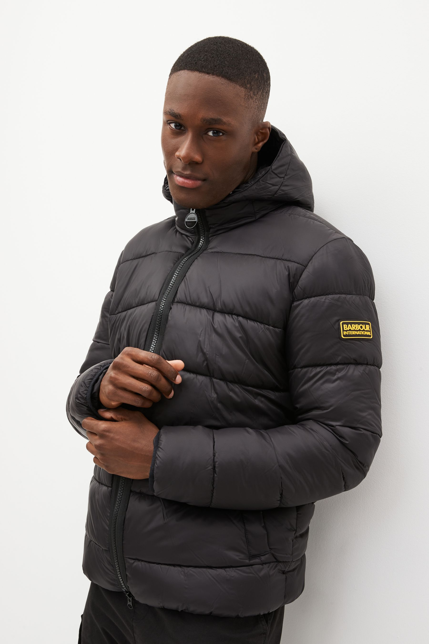 Barbour best sale jacket puffer
