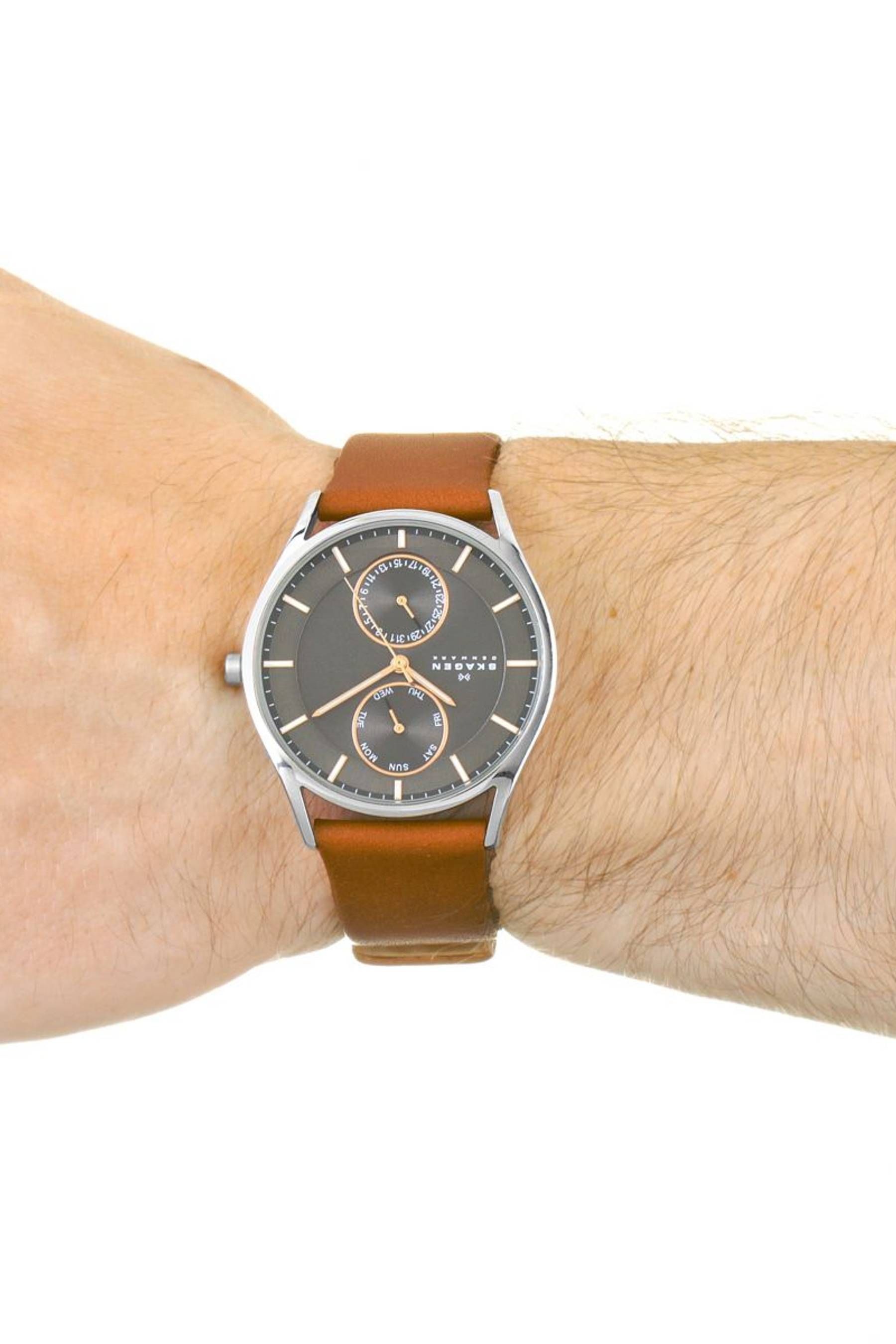 Buy Skagen Gents Grey Holst Watch from the Next UK online shop