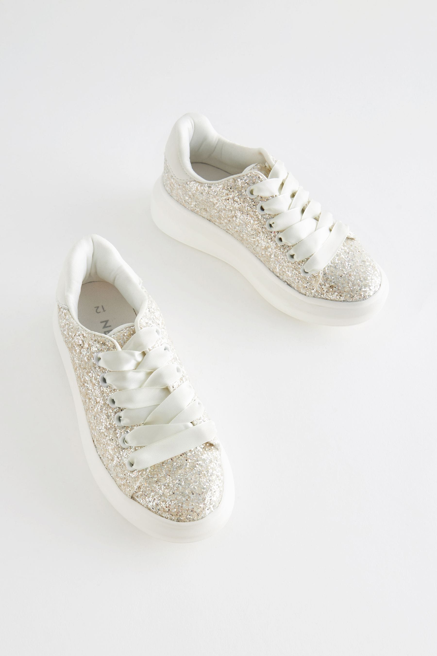 Sparkly womens trainers top