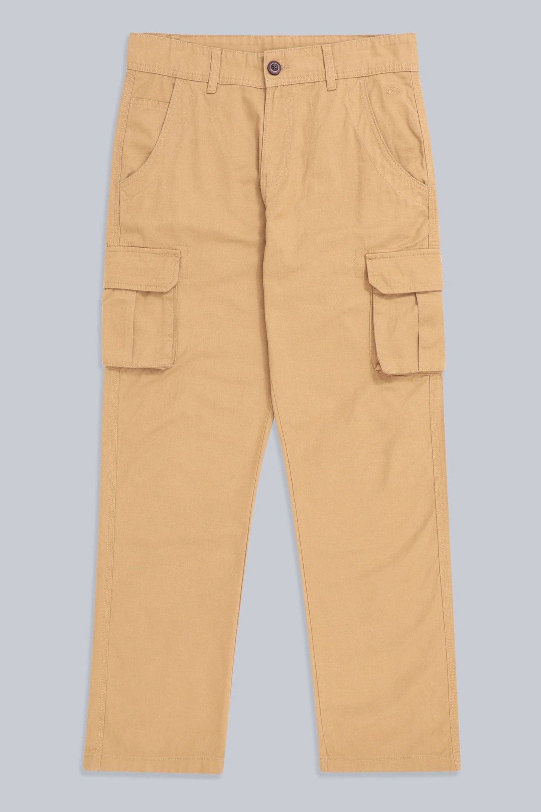 Yellow cargo store pants mens