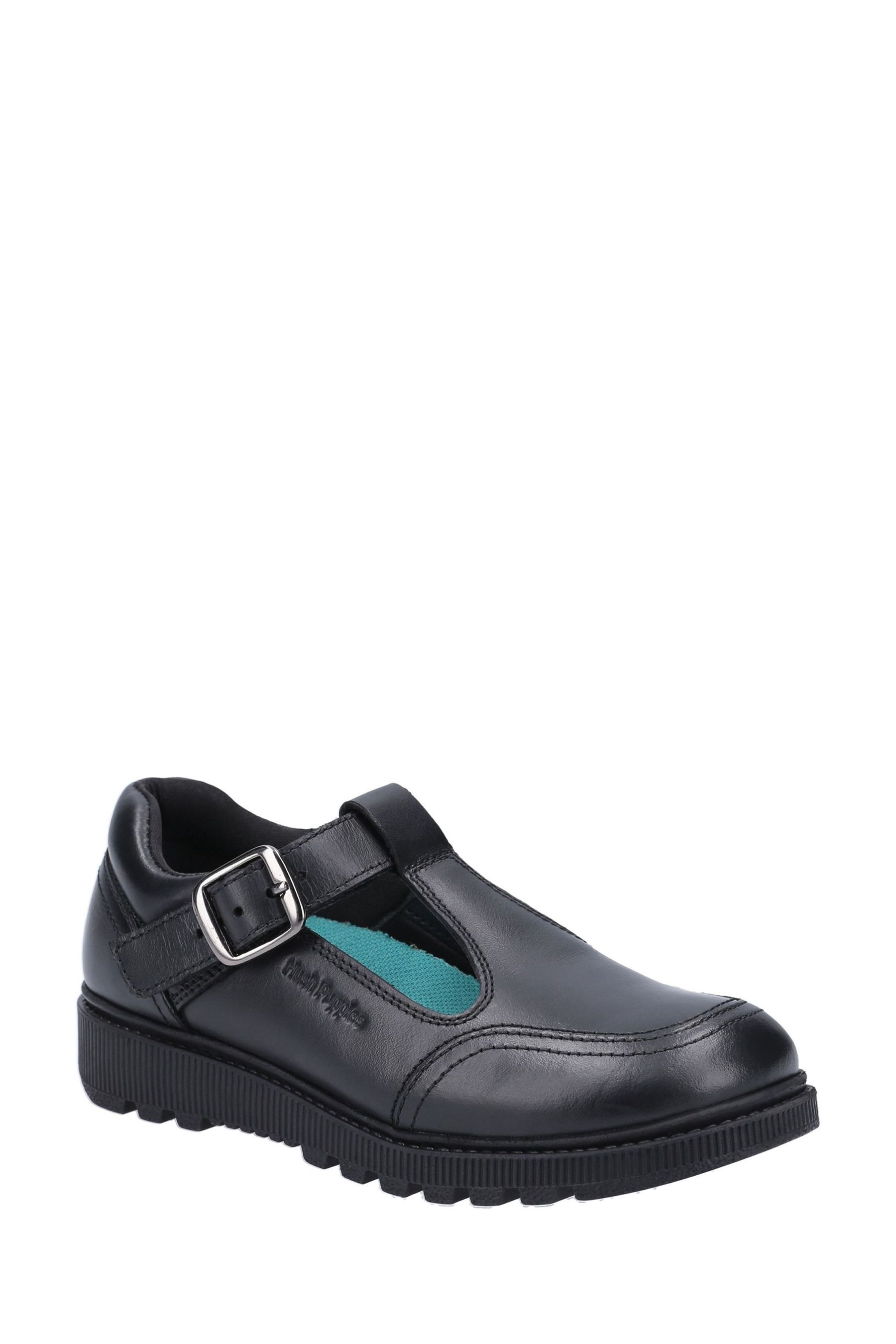 Buy Hush Puppies Kerry Black Senior School Shoes from the Next UK online shop
