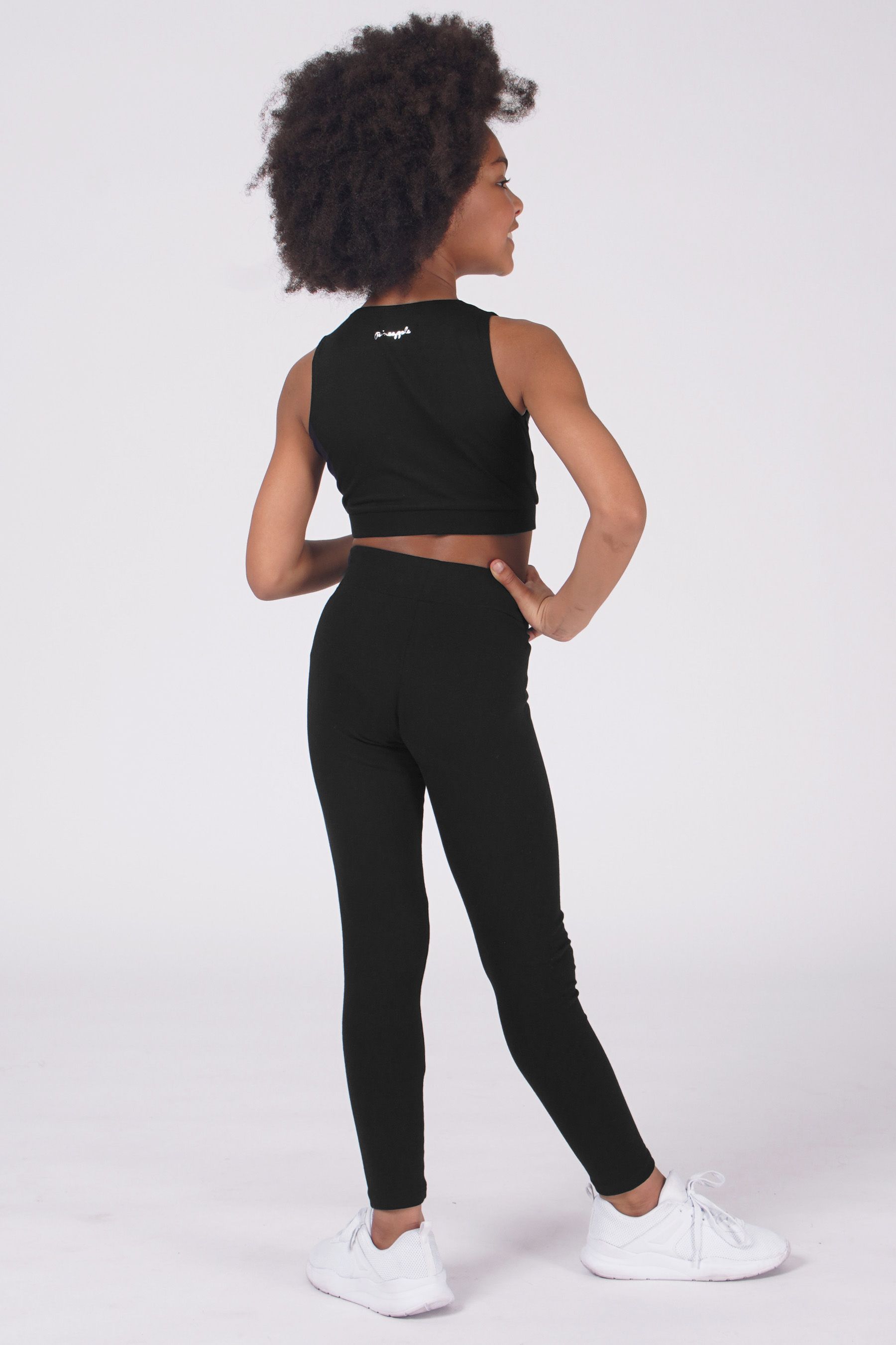 Black girls in leggings clearance