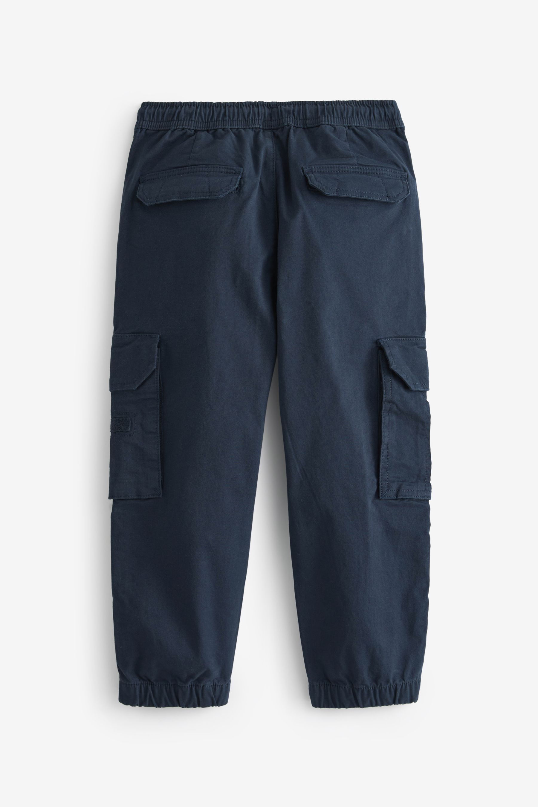 Navy Blue Cargo Trousers 3 16yrs
