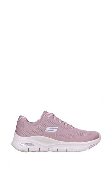 Skechers Purple Regular Fit Arch Fit Womens Trainers