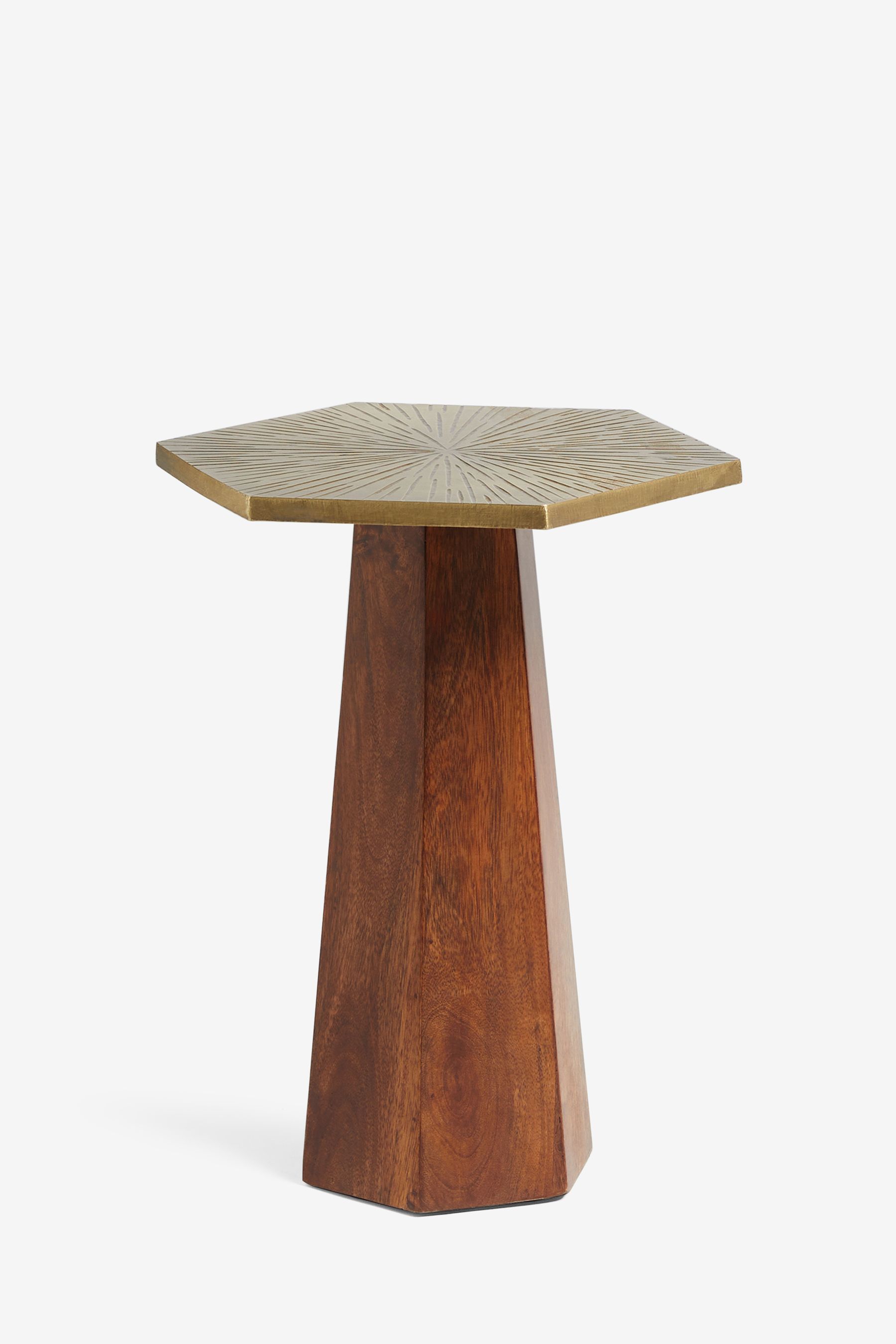 Next hexagon shop side table