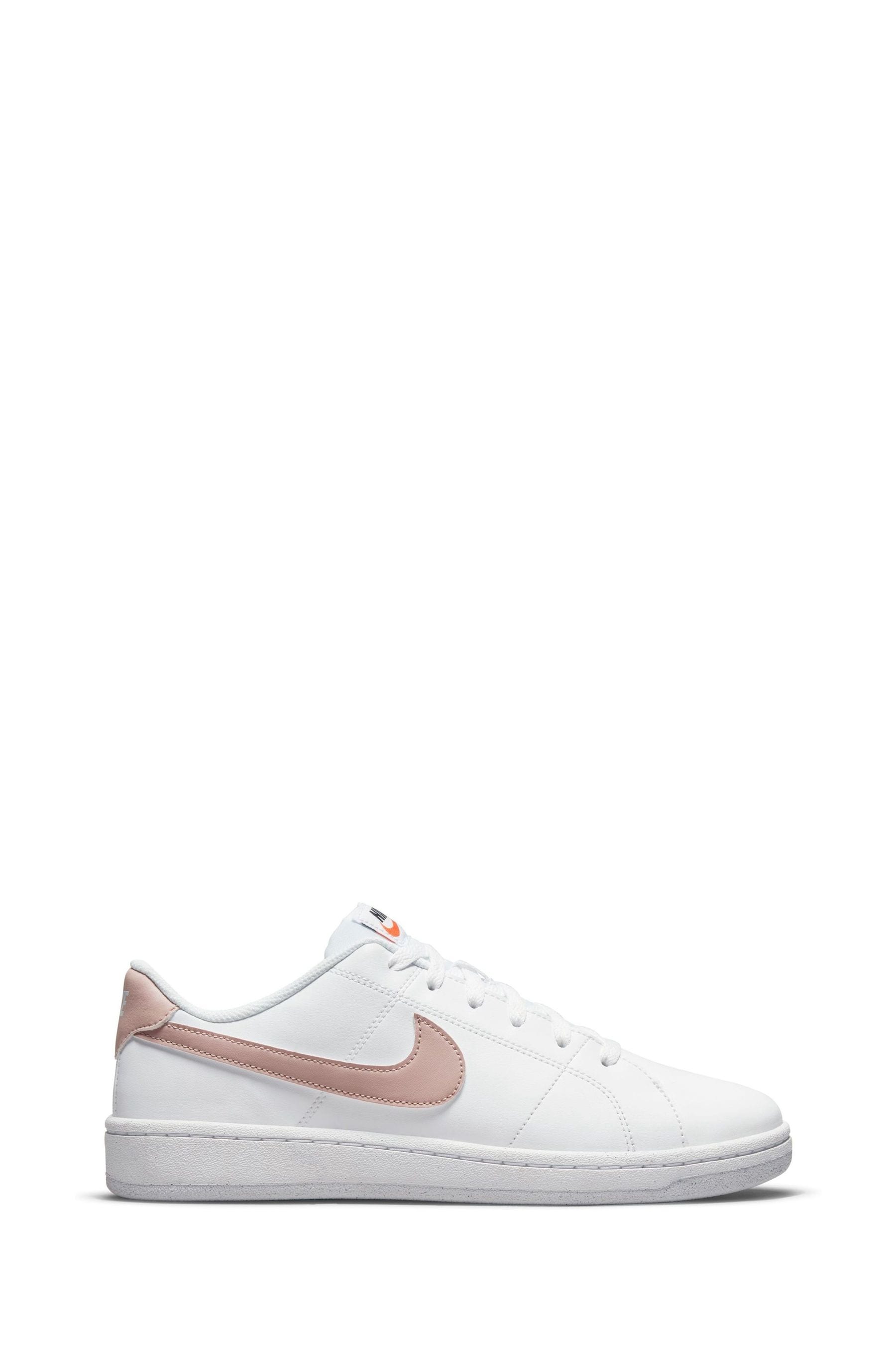 White and rose gold cheap nike trainers