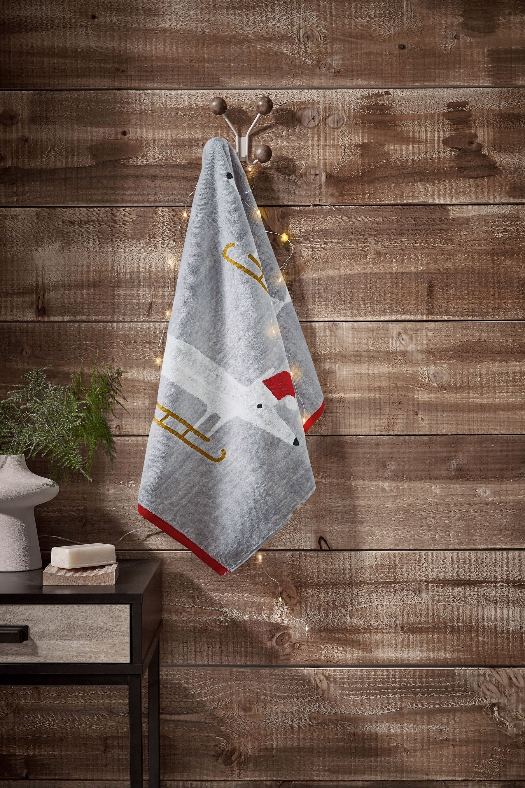 Christmas bath online towels