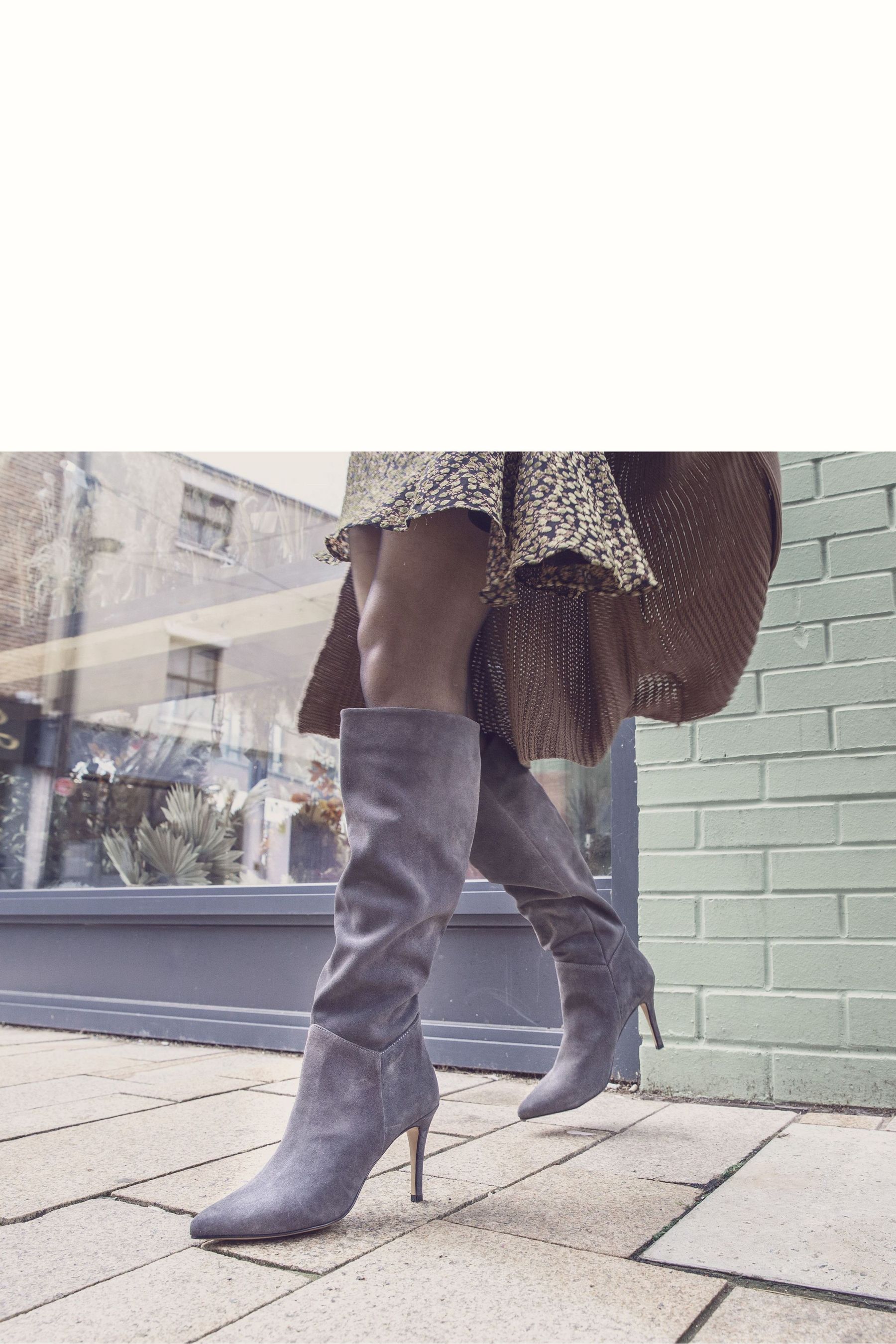 Stiletto new arrivals knee boots