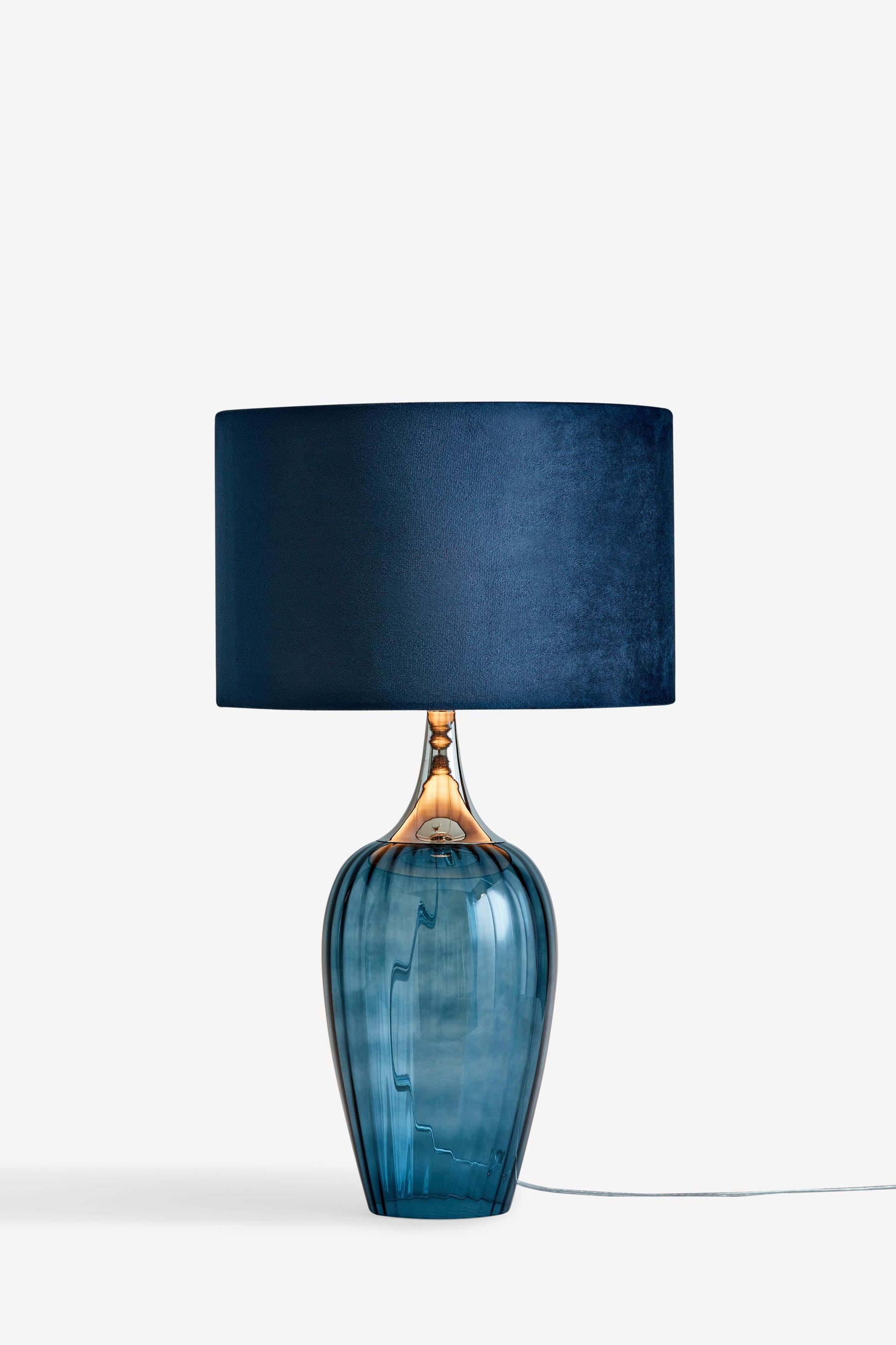 Next shop blue lamp