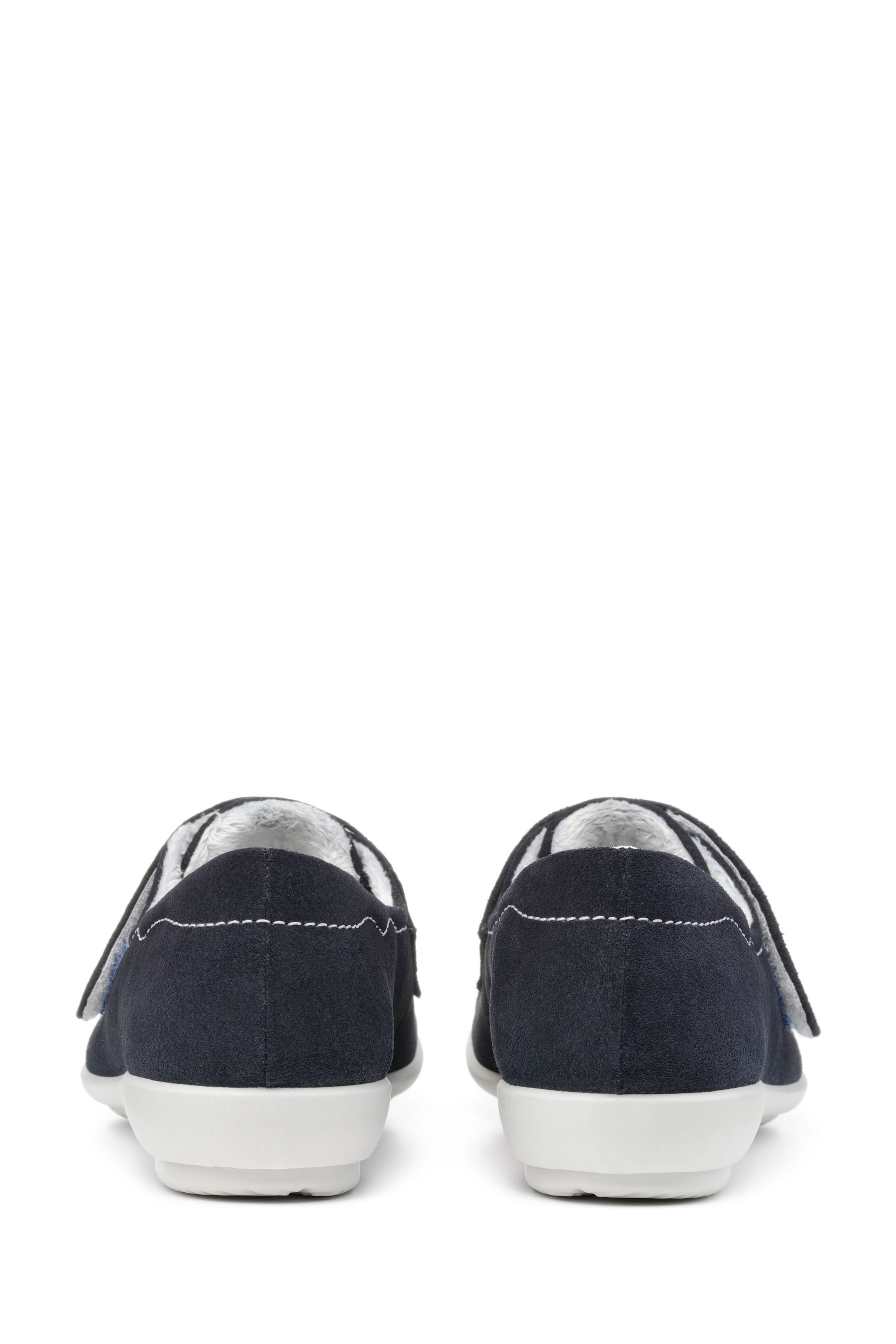 Buy Hotter Blue Toasty II Touch Fastening Slippers from the Next