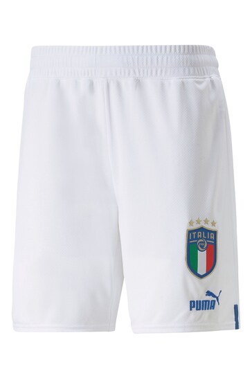 Puma White Italy Home 2022 Shorts