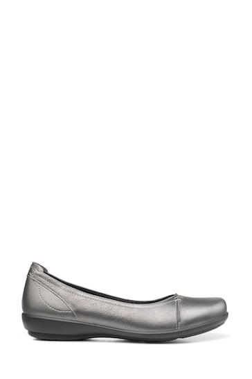 Hotter Silver Robyn II Slip-On Shoes