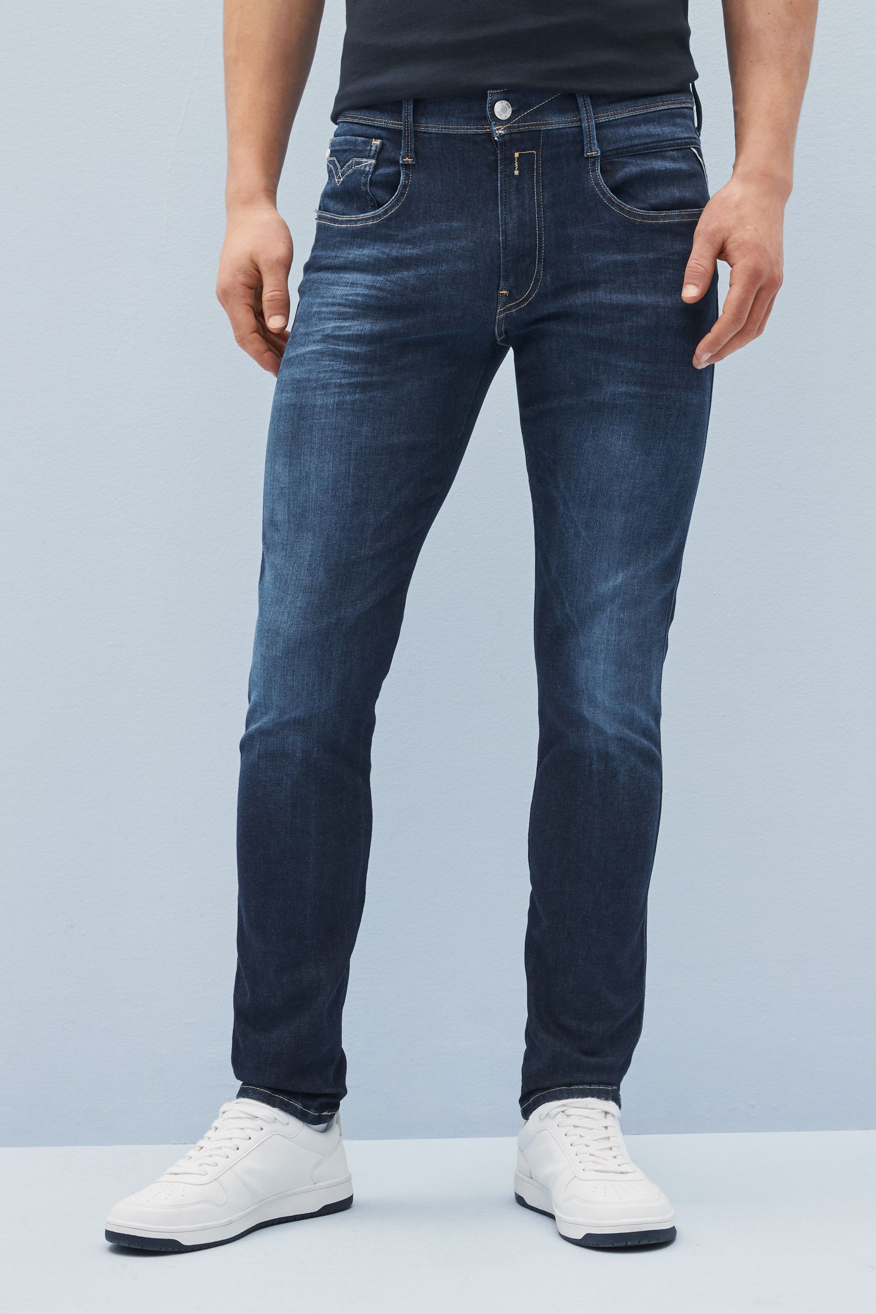 Replay Slim Fit Hyperflex Anbass Jeans