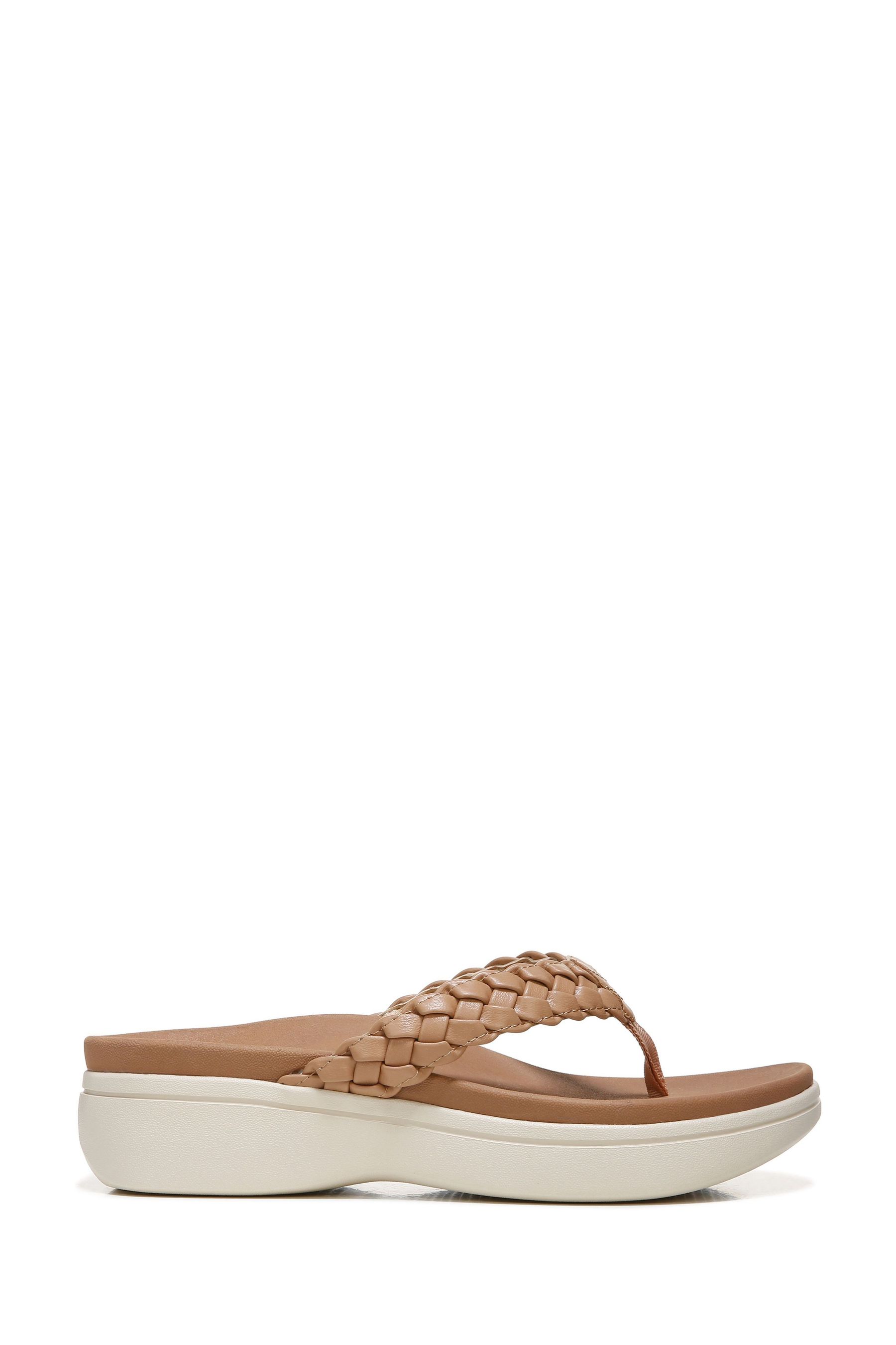 Sperry braided hot sale flip flops