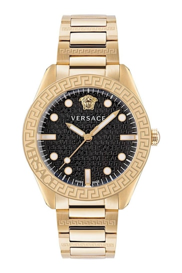 Versace Gents Greca Dome Black Watch