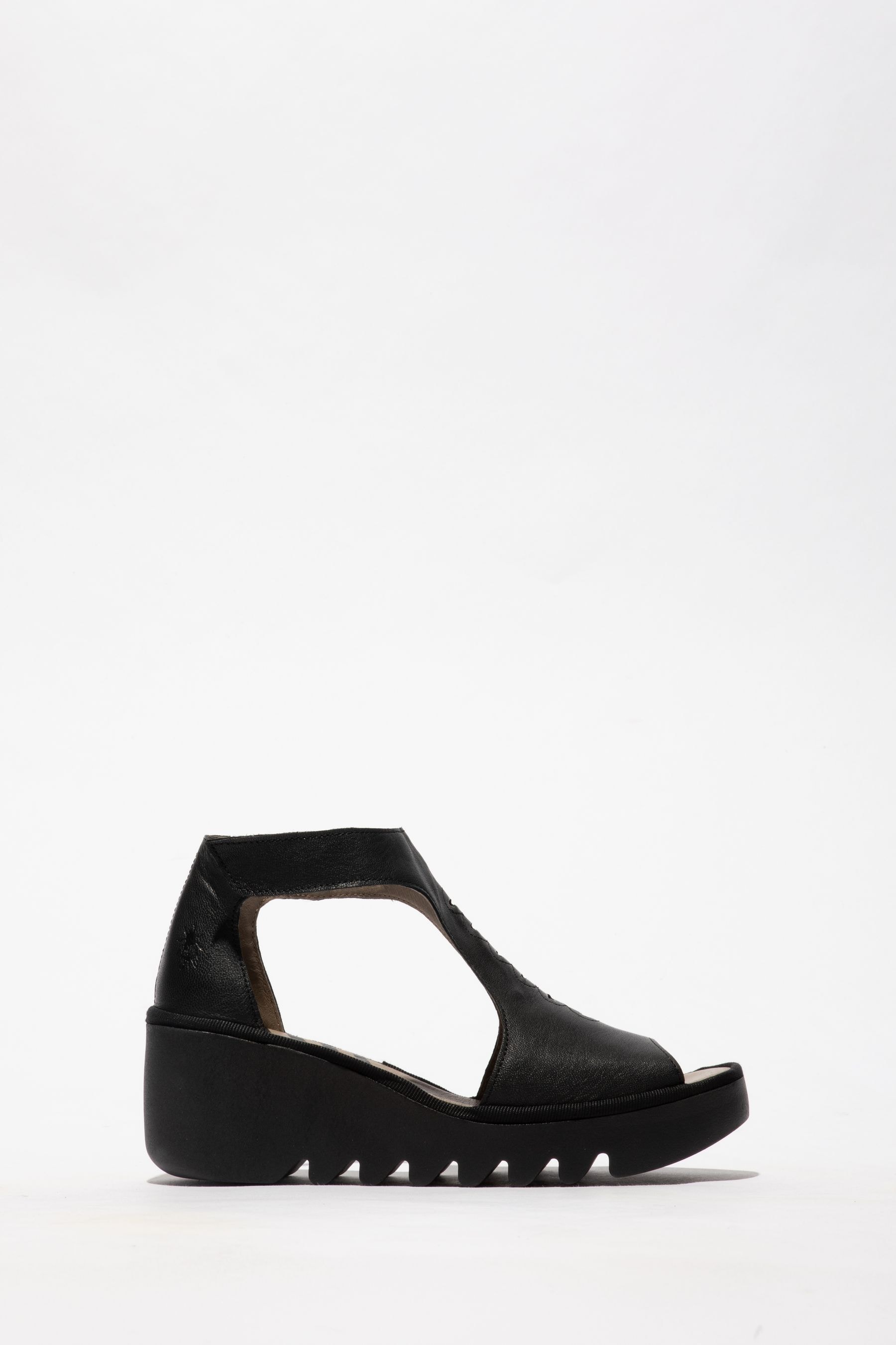 Fly london white deals wedge sandals
