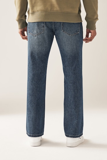 Vintage Blue Bootcut 100% Cotton Authentic Jeans