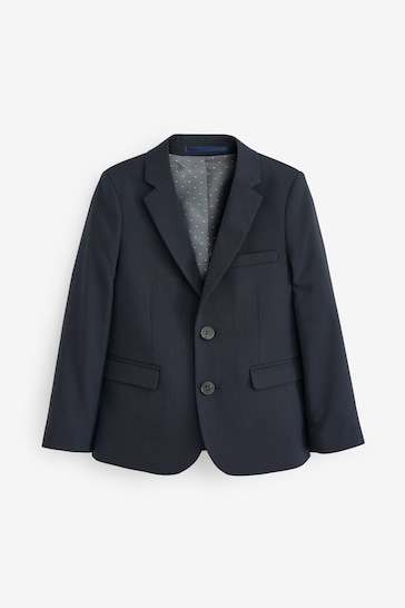 Navy Blue Tailored Fit Suit: Jacket (12mths-16yrs)
