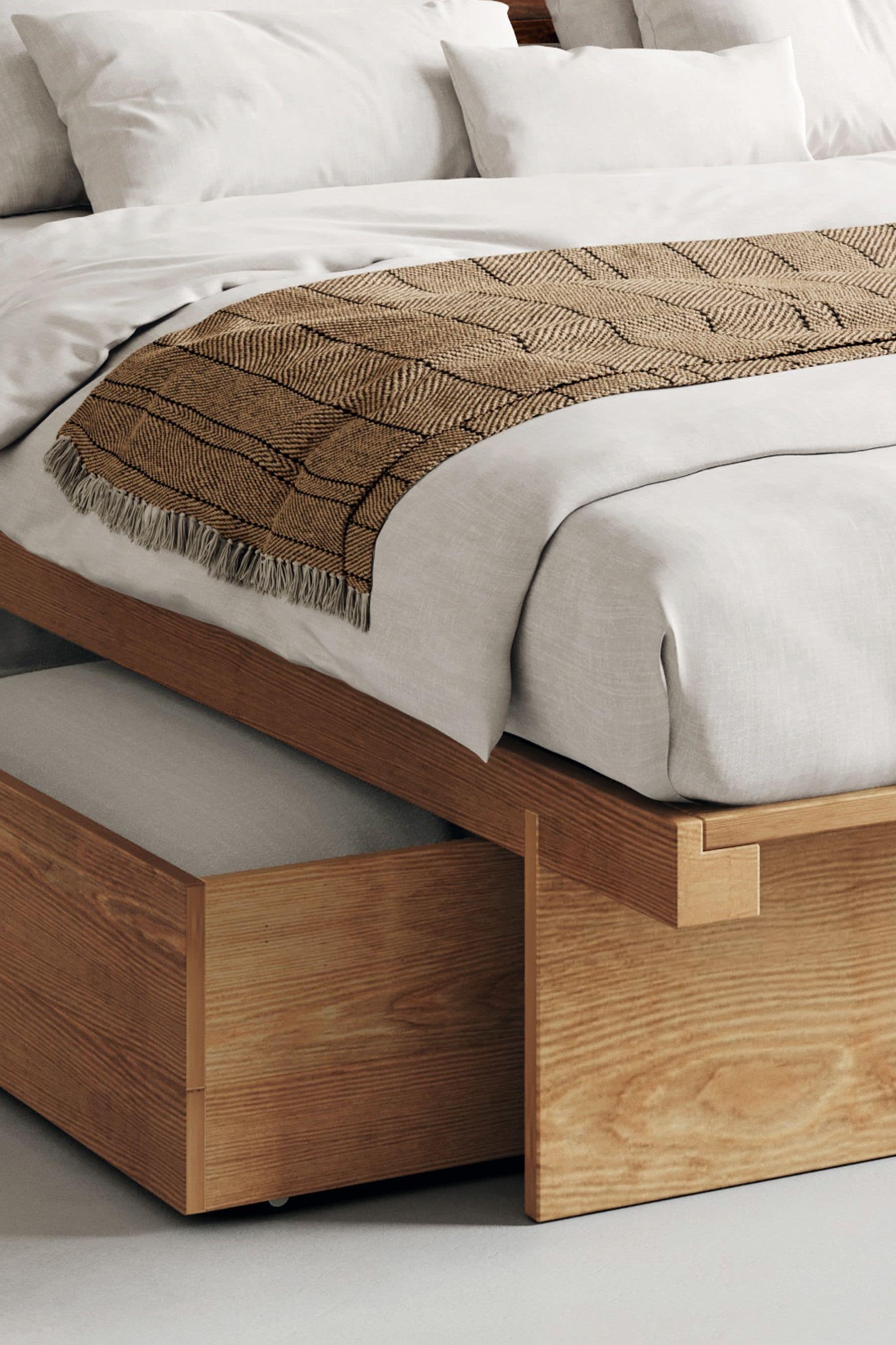 Japanese top storage bed