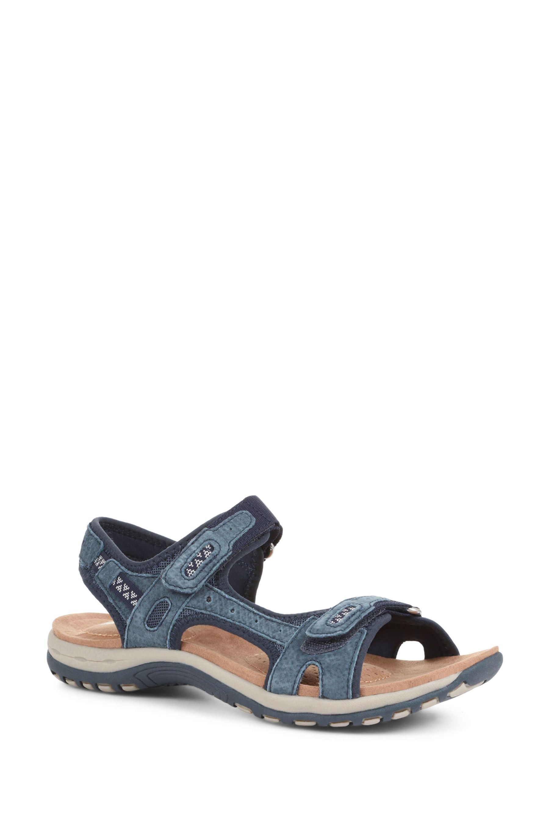 Pavers Blue Adjustable Walking Sandals