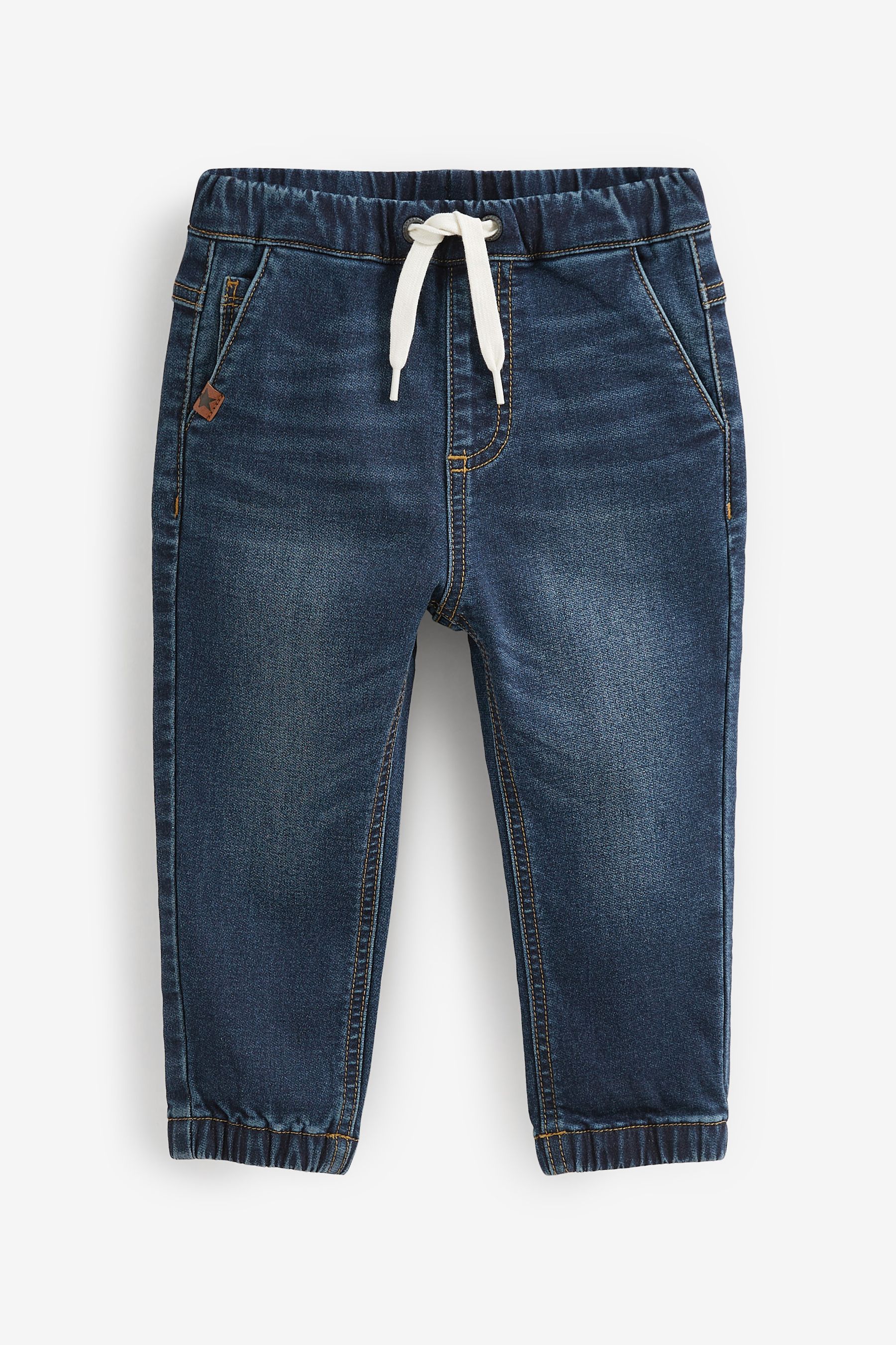 Buy Dark Wash Regular Fit Jogger Jeans With Comfort Stretch 3mths 7yrs from the Next UK online shop