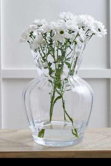 Pacific Clear Glass Tara Optic Large Vase