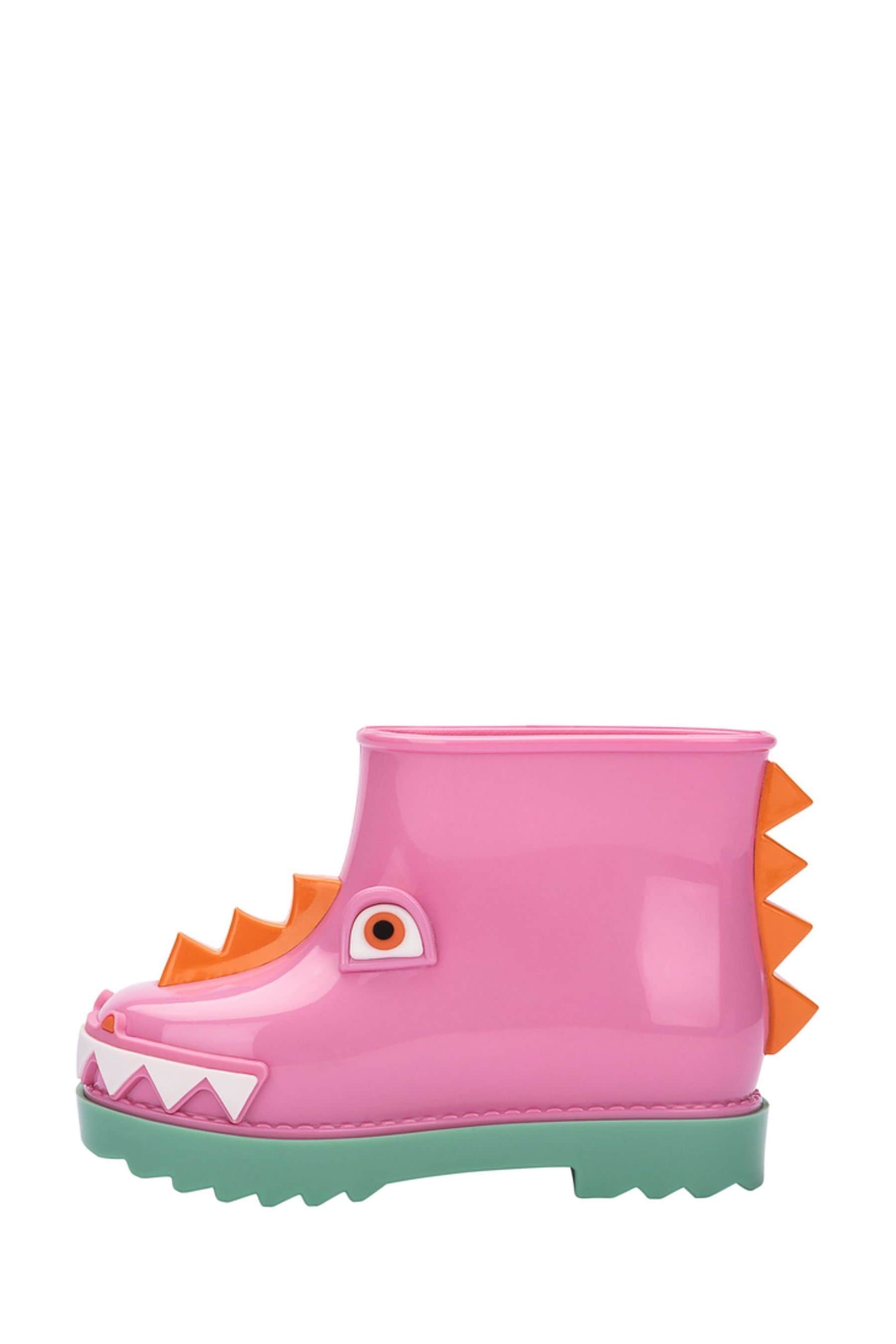 Buy Mini Melissa Pink Dinosaur Rain Boots from the Next UK online shop