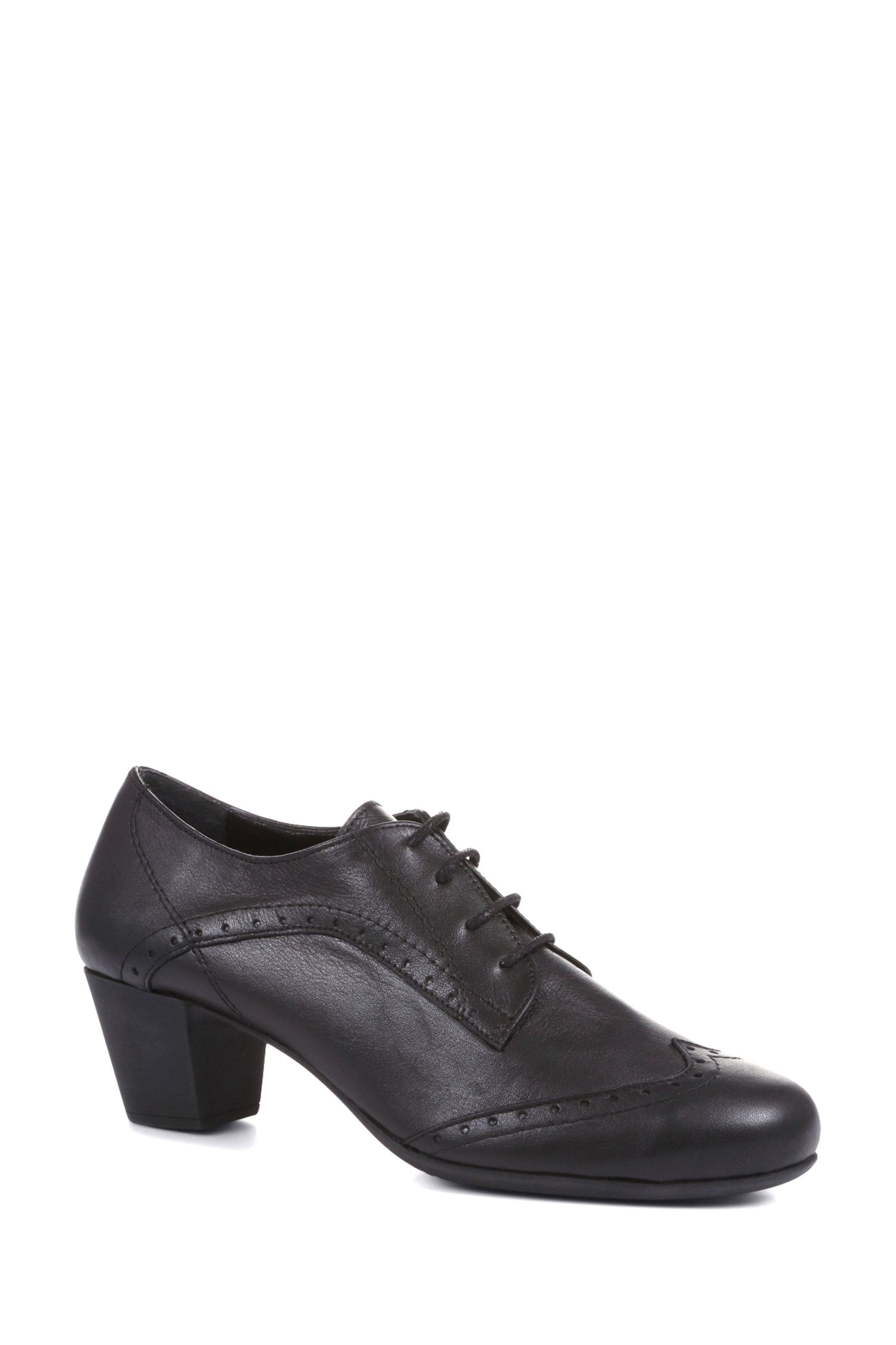 Buy Pavers Womens Black Heeled Brogues from the Next UK online shop