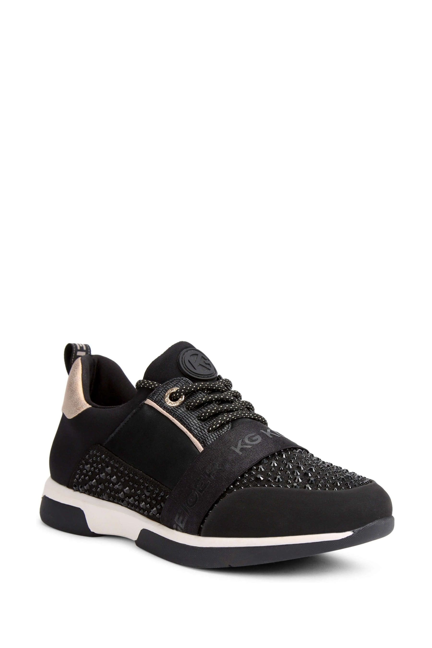 Kurt geiger black trainers hotsell womens
