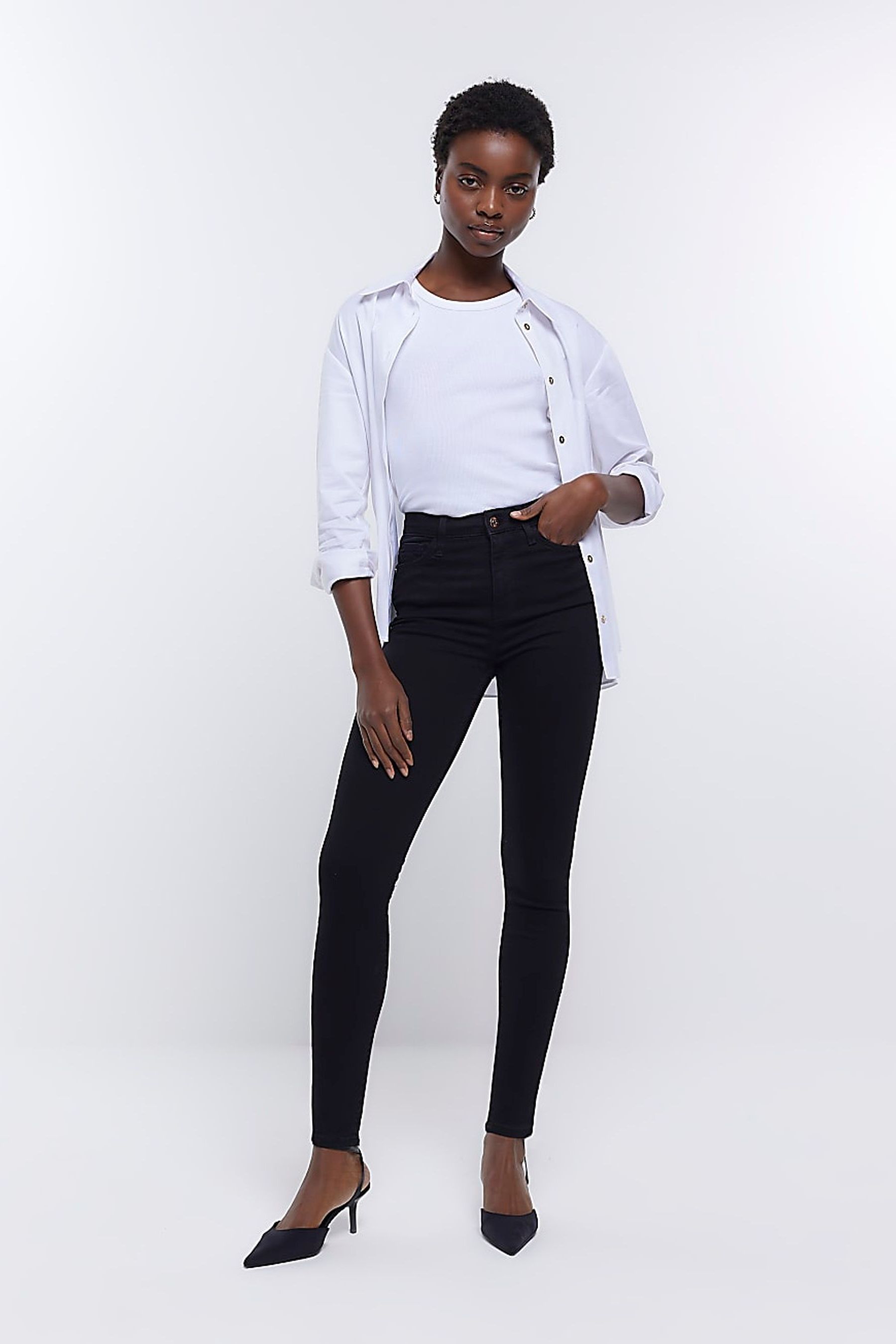 River island skinny stretch jeans online