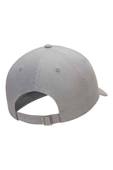 Nike Grey Futura Washed Cap