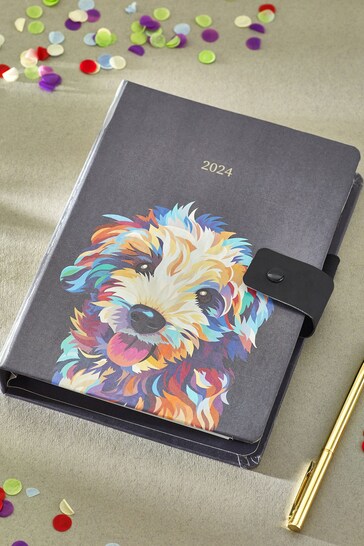 Navy Cockapoo 2024 Organiser