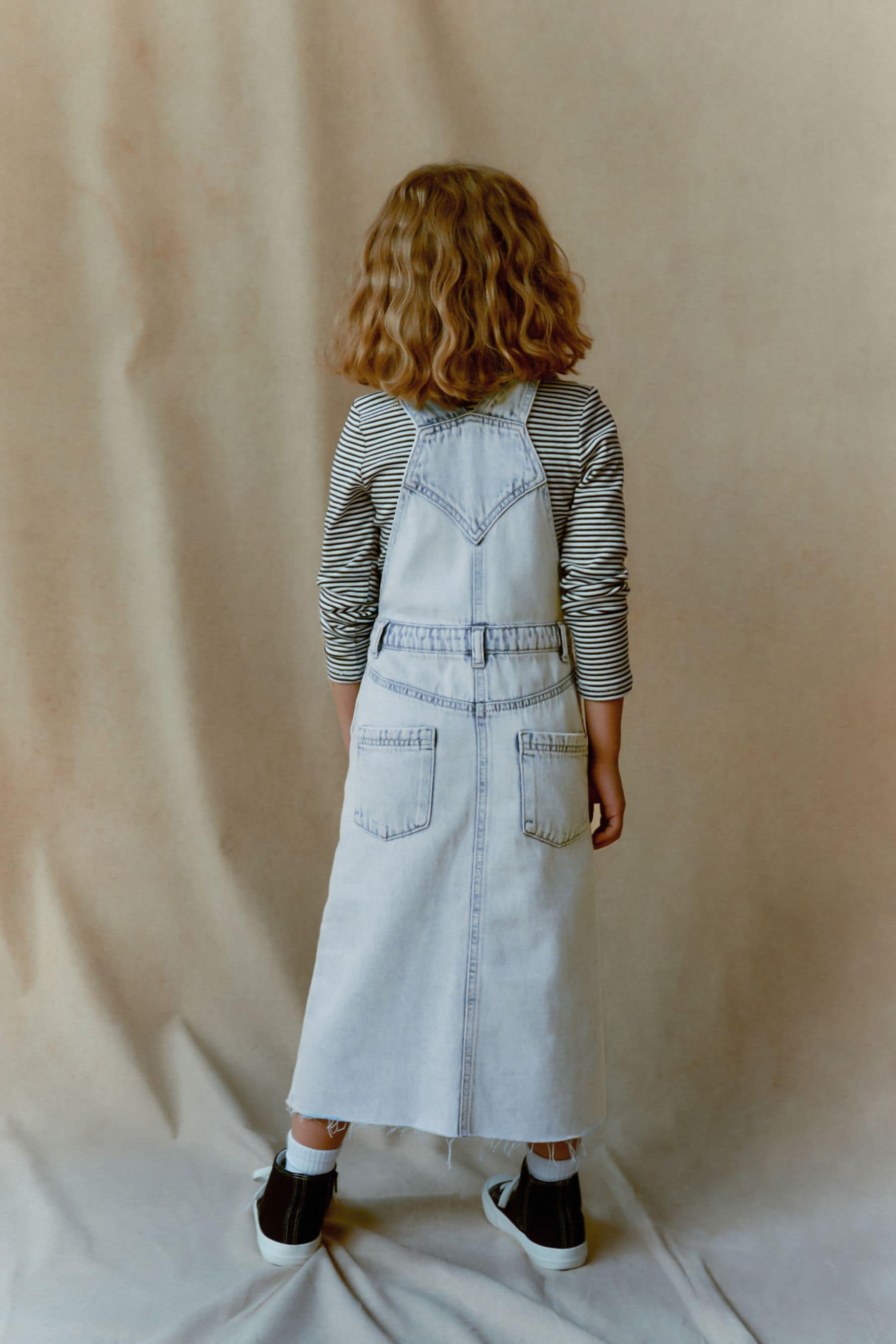 Lipsy denim best sale pinafore dress