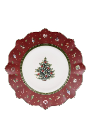 Villeroy and Boch Red Toy's Delight Red Breakfast Plate