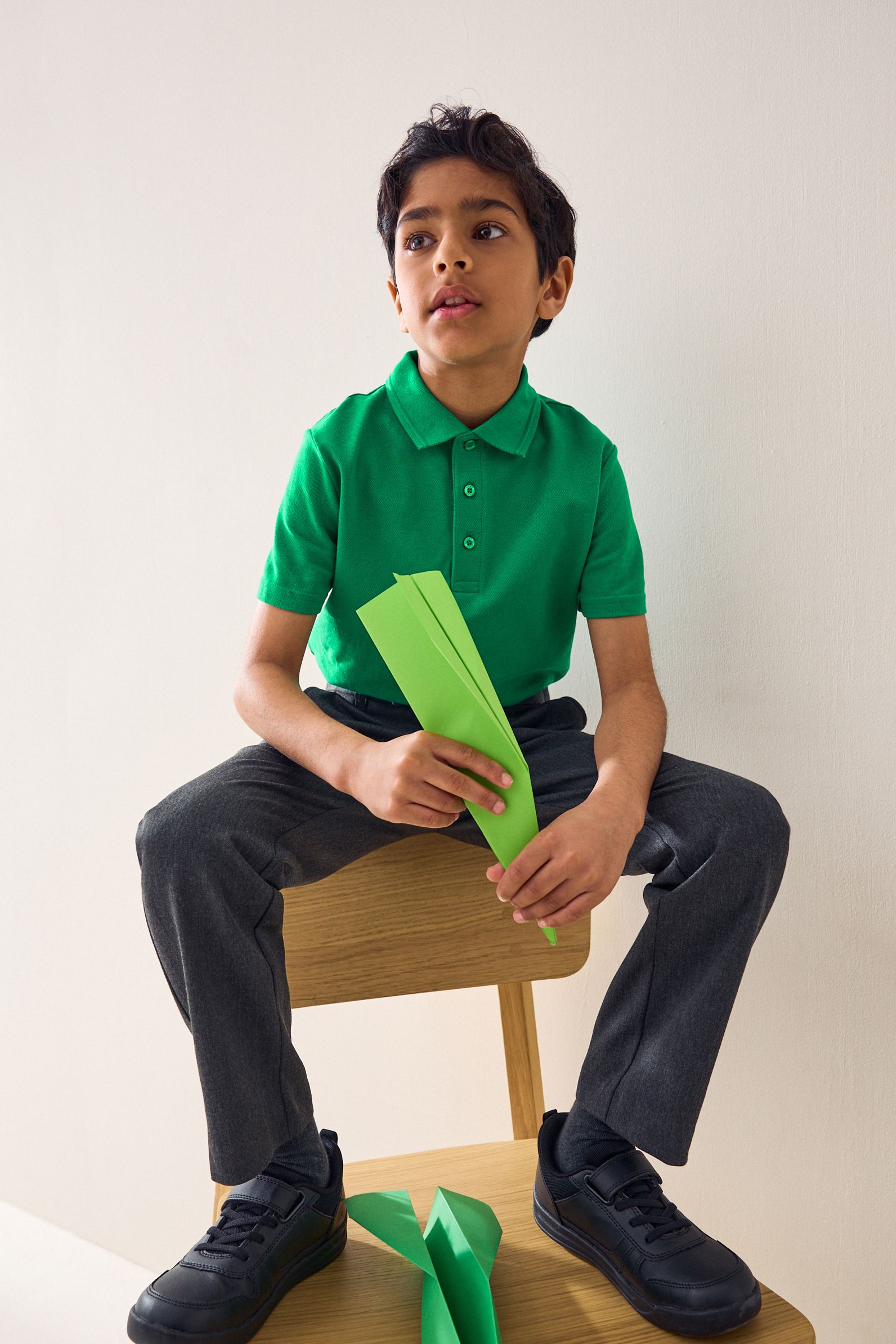 Green school polo outlet