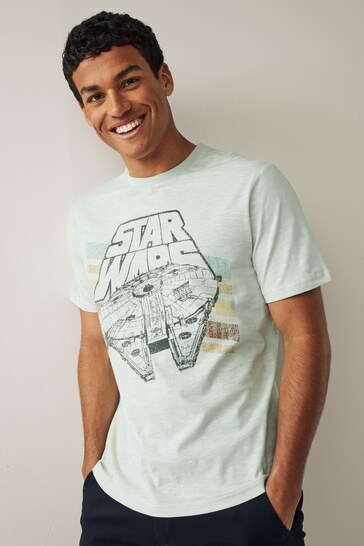 Blue Star Wars License T-Shirt