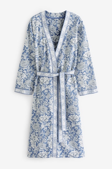 Buy Morris & Co. At Next Lightweight Dressing Gown from the Next UK online shop