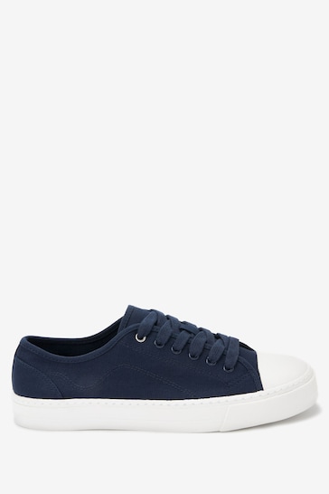 Navy Forever Comfort® Navy Baseball Canvas Trainers
