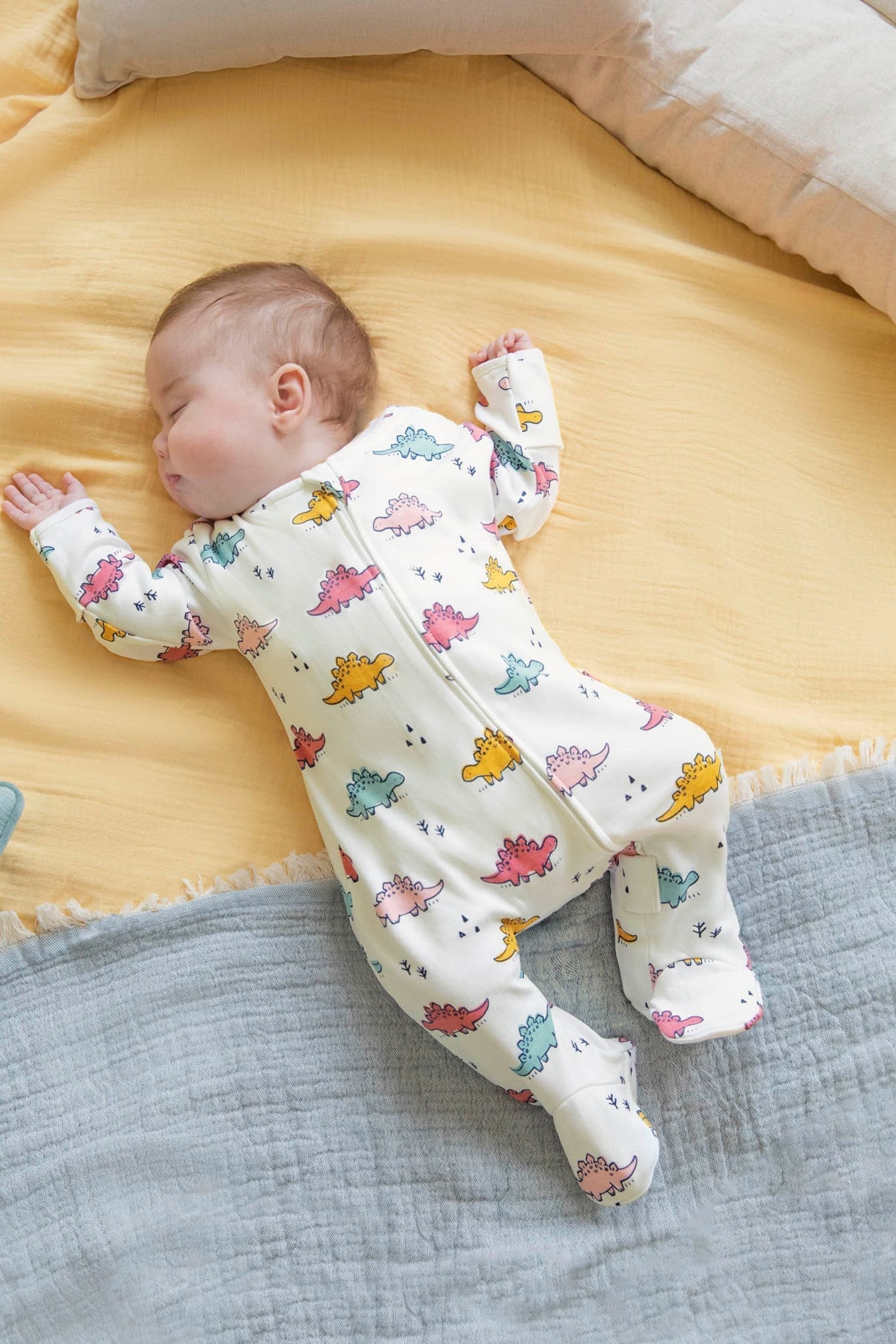 Jojo maman bebe dinosaur sleepsuit deals