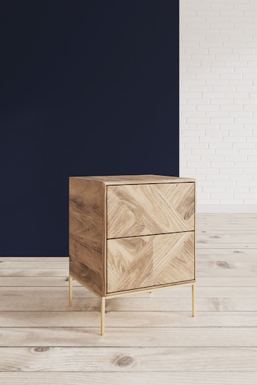 Swoon Natural Norrebro Bedside Table