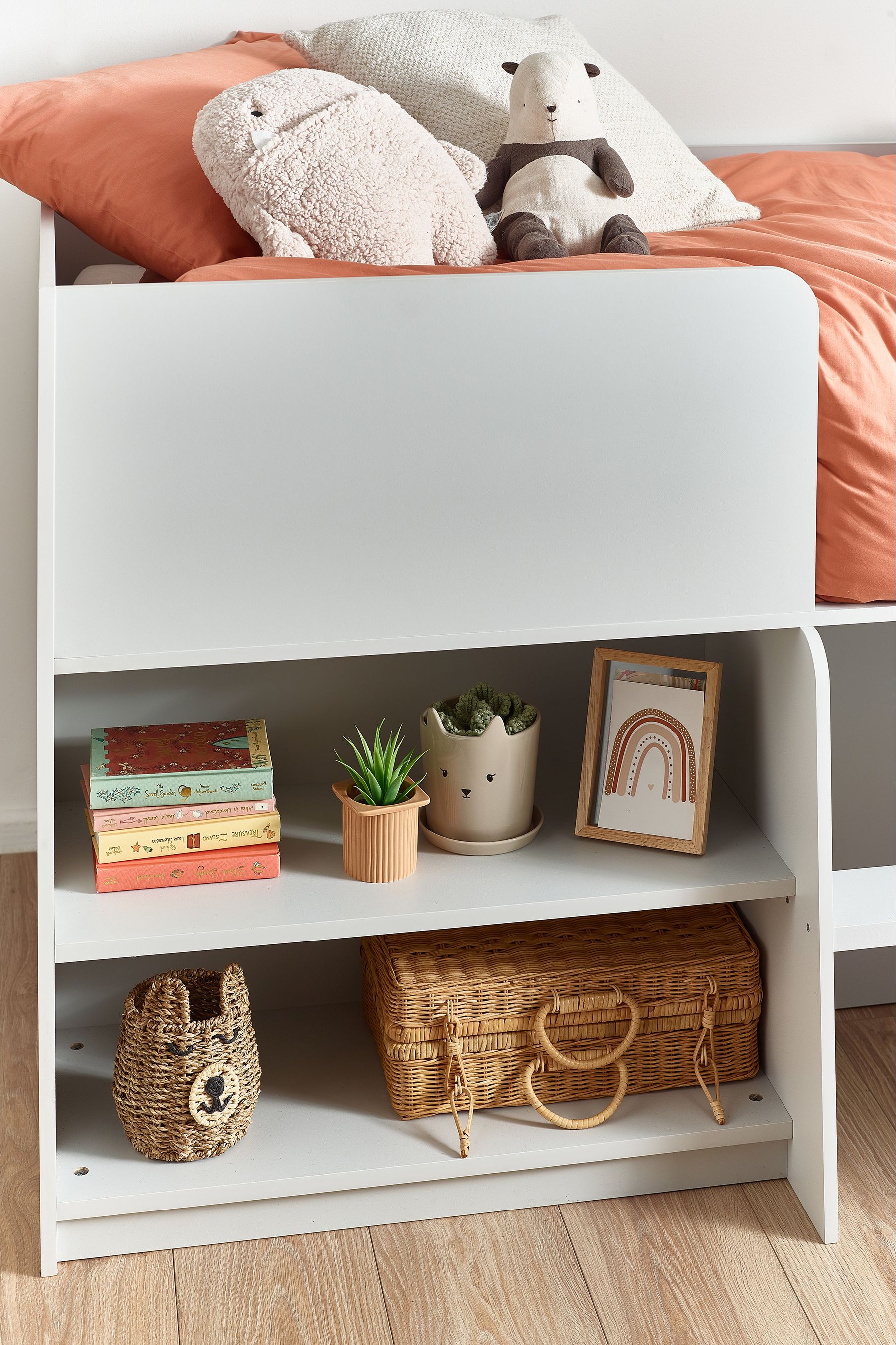 South shore mobby twin top loft bed with stairs