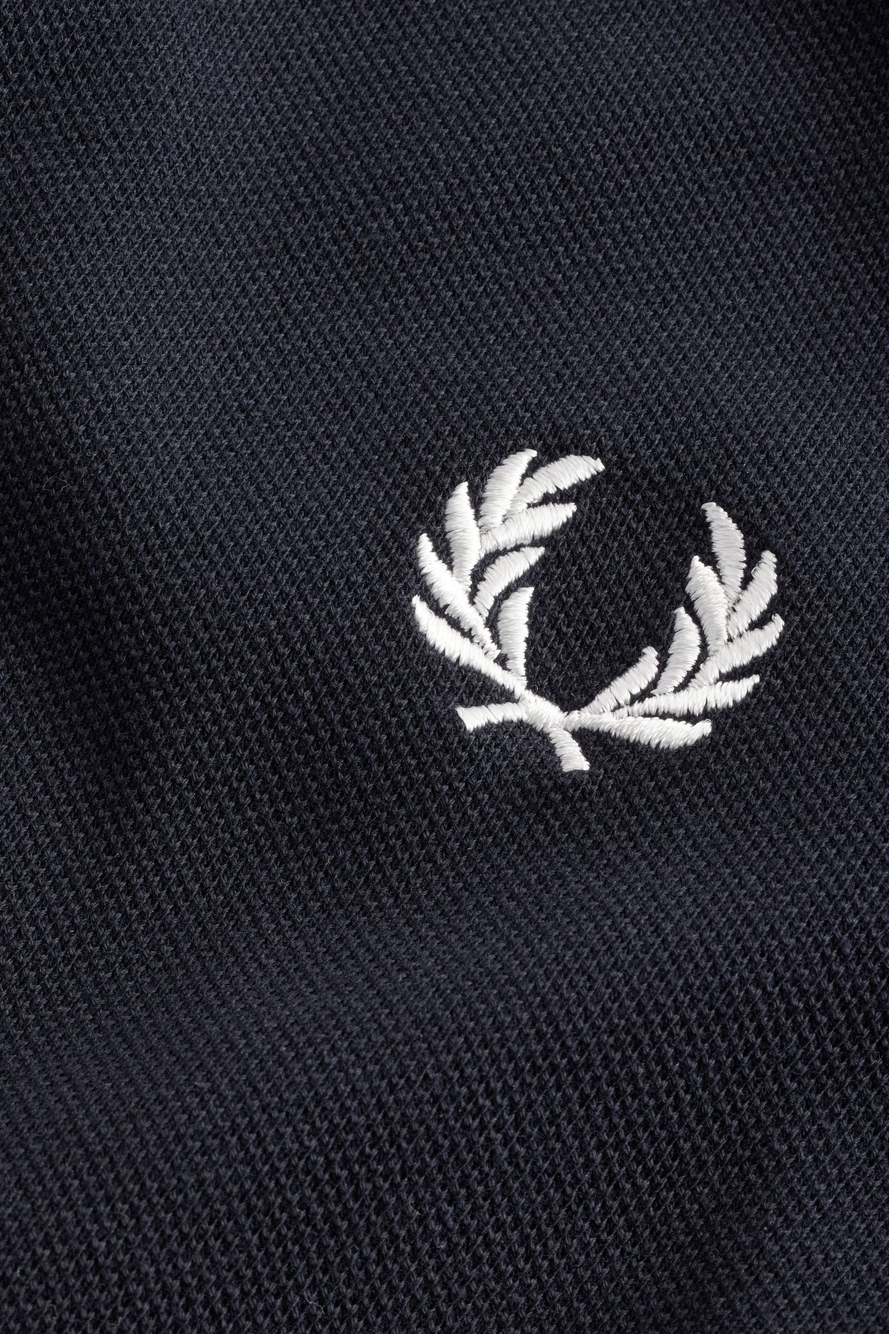 Fred Perry Plain Long Sleeve Polo Shirt