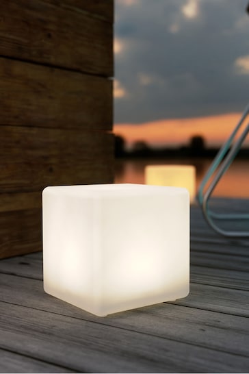 SolarCentre White ShapeLights Mini Cube Light