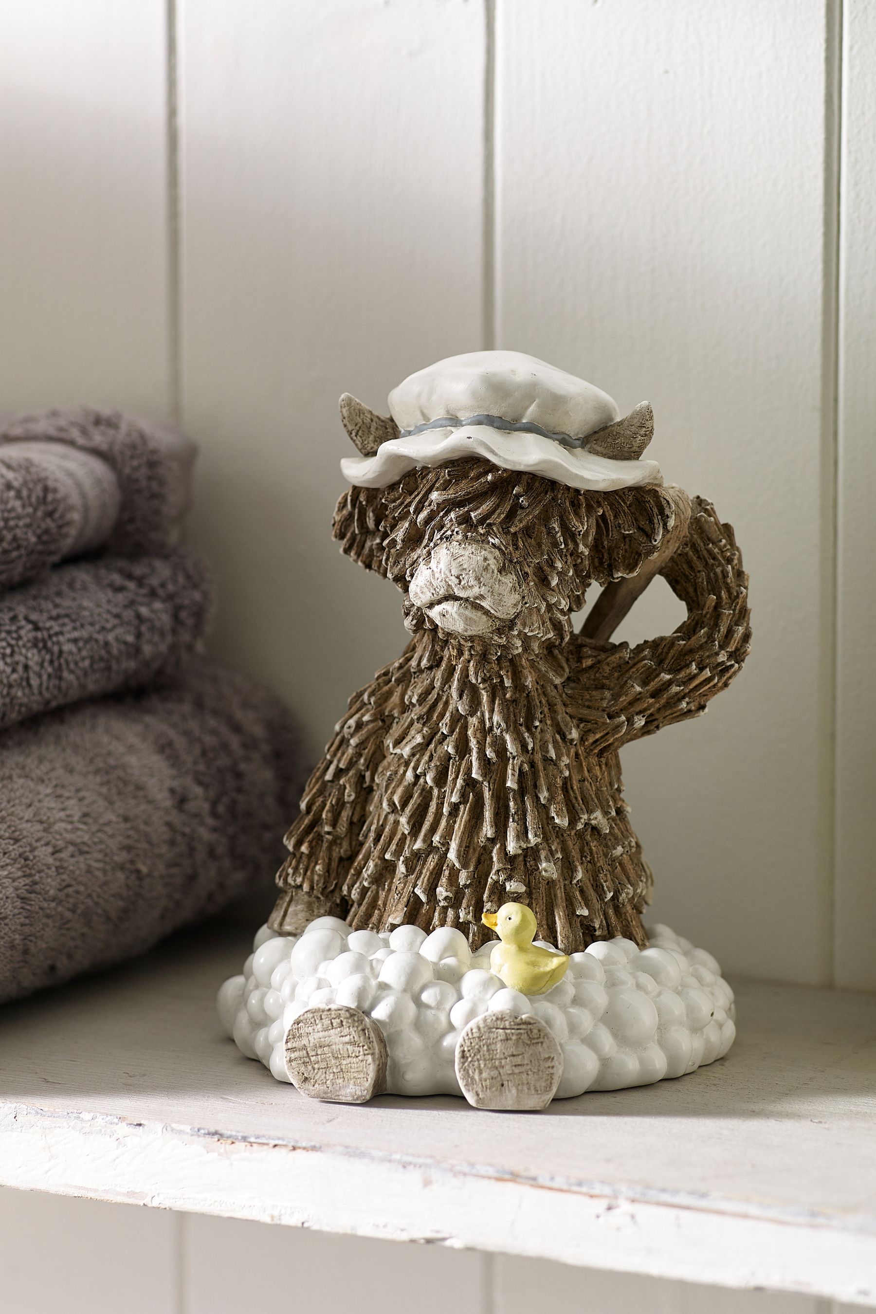 Buy Natural Hamish The Highland Cow Bathroom Ornament from the Next UK ...